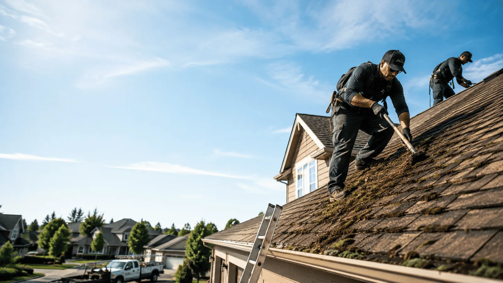 Roof Moss Removal in Greene, RI near me
